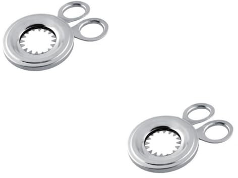 Alipis 2pcs Egg Egg Topper for Boiled Stainless Steel Scissor Cracker Tool Clipper Cook Tools