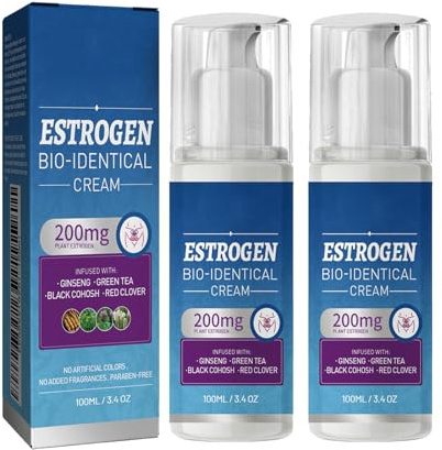 KOAHDE Creme zur Linderung der Wechseljahre, Pflegecreme für Damen, Menopause zur Reduzierung der Wechseljahre, effiziente Wechseljahrscreme, ausgleichende Creme für die Wechseljahre, 2 Stück