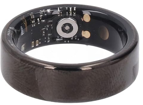 ciciglow Anneau intelligent, anneau de santé, podomètre, calories, tracker de fitness, étanche IP68, appareil portable intelligent, anneau de sport (9#)