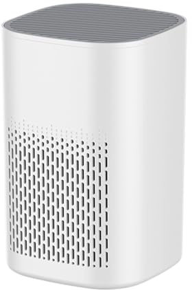Air Purifier Max For Home - Luftrenare med timer | Små Luftknackare | Lugnt Bilborttagningsmedel för Sovrummet Dorm House