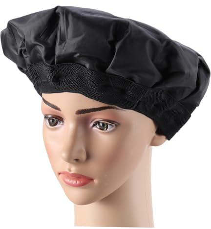 WRITWAA Thermohaube Heizkappe Haarpflege Gelkapsel Kabellos Mikrowellengeeignet für Langanhaltende Haarbehandlung und Pflegende Wärme Anwendung zu Hause und Salon