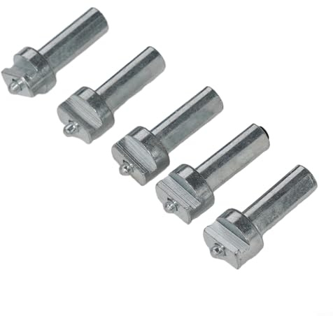 Carbon Plumbing Sewer Rod Connector Set for Electric Drills 5pcs Plus Drain Tool Attachment Plus Pipe Unblocking Cleaning Steel Snake Accessory 16mm Drain Auger for Adapter