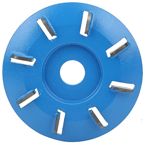 Yctze Fresa in Lega a 8 Denti per Smerigliatrice Angolare per la Lavorazione del Legno - Disco Abrasivo Versatile per Accessori per Intaglio e Lucidatura del Legno
