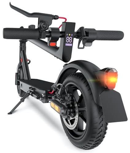 E Scooter mit Straßenzulassung Max 30 km Reichweite mit App,8.5 Zoll Elektroroller mit Wabenreifen Duales Bremssystem 20km/h, E Roller bis 120kg für Herren Damen