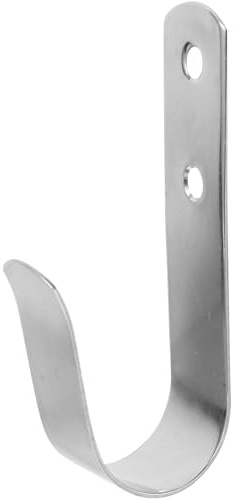 BESTOYARD Stainless Steel Boat Storage Hook Sturdy Wall Hook Rust Resistant Multi-Function Hose and Flagpole Holder for Indoor and Outdoor Boat Use 107x25mm