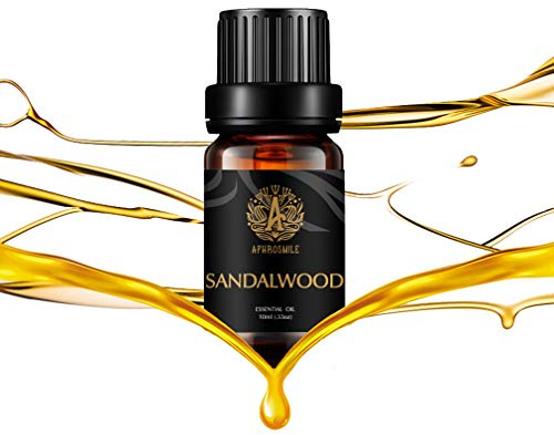 Aromatherapie Sandelholz-wesentliches Öl, 10ml 100% reinen Sandelholz-wesentliches Öl für Diffuser,Sandalwood Ätherisches Öl für Luftbefeuchter,Aromatherapie Sandelholzöl für Massage
