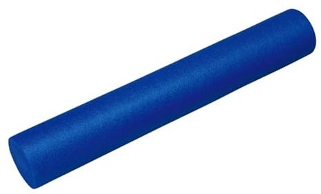 Sport-Thieme Pilates Roller Basic | Aus formfesten Polyethylen-Schaum | perfekt um Verspannungen zu lösen | Schweißabweisend | Massagerolle | LxB: 90x16 cm | Blau | Markenqualität