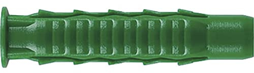 SPAX Spreizdübel Typ SD, 6,0 x 45 mm, 50 Stück, grün - Dübel für optimalen Halt bei Befestigungen in Beton, Ziegeln, Natursteinen uvm. - 4100000600457