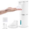 Foam Automatic Soap Dispenser Electric, LAOPAO No-Touch Sensor Soap Dispenser Touchless Wall Mounted Automatic Hand Soap Dispensers for Kids Bathroom Kitchen Dish Xmas Gift (White)