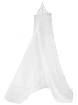 A2ZWORLD Zanzariera Letto 60x250x1200cm, Tenda Antizanzare, Forma Cupola, Misura Universale Per Letto Matrimoniale Singolo Lettino Bambini Culla