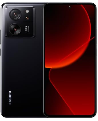 Xiaomi 13T Smartphone 12GB+256GB 6.67 FHD+ AMOLED DotDisplay 5000mAh 67W Ricarica wireless MediaTek Dimensity 8200-Ultra (Nero)