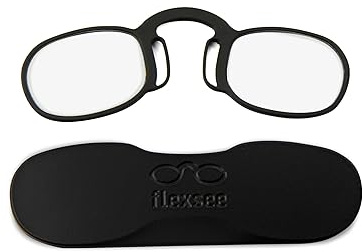 Flexsee LIGHT Bügellose Lesebrille unisex rechteckig - 7 Farben / 5 Dioptrien
