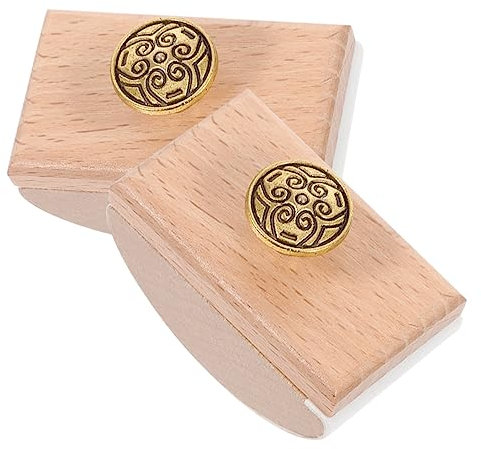 NUOBESTY 2stücke Holz Tinten Trockner Wippunterlage Tragbar Für Schreiben Löschpapier Werkzeug Schnelles Trocknen Mit Kugelschreiber Absorption Stempel Schreibtischunterlage