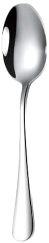 10Pcs Espresso Spoon 4 Inches Mini Coffee Spoon Small Bistro Spoon for Dessert Stainless Steel Tea Appetizer 18.5x4.2