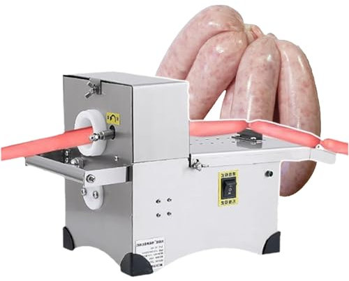 Electric Sausage Knotting Machine, Automated Sausage Tying Equipment, Sausage Stuffer Machine, Stainless Steel Ham Press Maker, Sausage Making Machine,220V