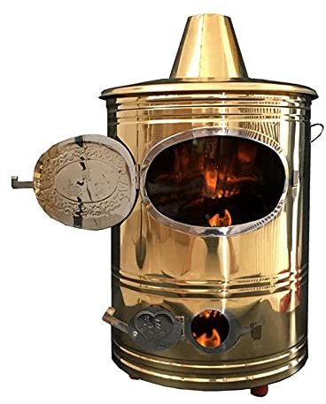 Brenner für die Verbrennung von Gartenabfällen aus Edelstahl – Metallfeuer, Verbrennungsofen für Holz und Papier, Feuertonne für Blätter und Mülltonne