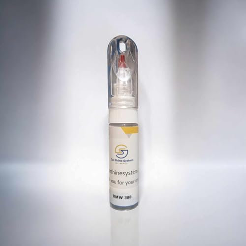 Car Shine System BMW 300 ALPINE WHITE III PAINT TOUCH UP PAINT PEN/BRUSH FOR SCRATCH 20ml
