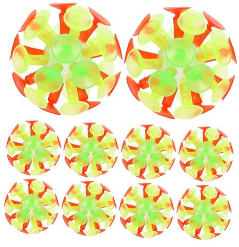 Genérico 3 Juegos De Bola De Bolas De Ventosa Pelota De Rebote Divertida Ventosa De PVC. De Creativo Bola De para 10 Uds * 3