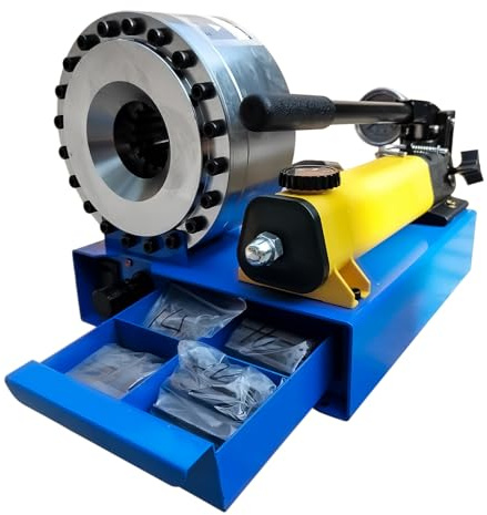 Supberc 5600KN Pressa idraulica portatile per tubi flessibili Pressa idraulica per tubi flessibili con 8 Sets 10/12/14/16/19/23/27/30mm