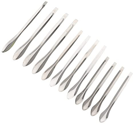 VERDANVERSE Cucharas Medidoras Inoxidable 4 Piezas Herramienta de Muestreo para de Usar para Experimentos Cucharas Medidoras de