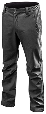 NEO TOOLS Softshellhose schwarz Winter Wasserdicht Softshell Hose Freizeithose Arbeitshose Outdoor Outdoorhose Sicherheitshose Wanderhose S-3XL | Freizeithose Arbeitshose Outdoor Outdoorhose Sicherheitshose Wanderhose S-3XL