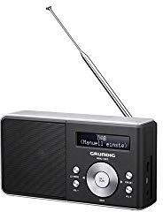 Grundig Music 50 DABB Radio Portatile Nero, Argento - Radio Portatile (Portatile, Dab+,FM, 1 W, LCD, 3,5 mm, Micro-USB)