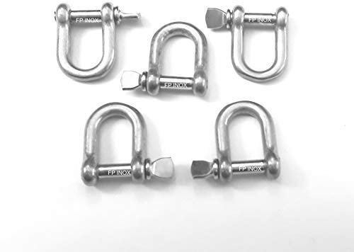 Manille Droite 3mm Libre (Lot 5 Pièces) INOX A4 - INOX 316