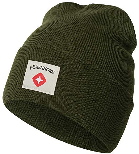 Höhenhorn Heelflip Knitted Beanie Unisex Herren Damen Mütze Wintermütze Strickmütze