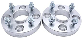 2pcs 25mm Spacers 4x108mm Hubcentric Forged Wheels Spacer Kit mit 8olts M12x1.5 Hub Bore 63.4mm for Ford All Models