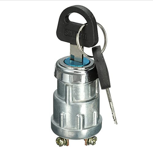 WANGCL Interruttore di Accensione Interruttore di Accensione Motore a 3 Pin di Blocco Bobina di Accensione per Auto con 2 Chiavi per Auto Trattori Carrelli Elevatori Camion Macchine Agricole