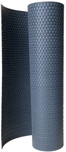 workingHOUSE Brise-Vue de Balcon en Polyrotin Rouleau de Brise Hauteur 60 cm - Vue pour Terrasse, Balustrade et Balcon - Brise-Vue d'Extérieur Résistant aux Intempéries - Anthracite