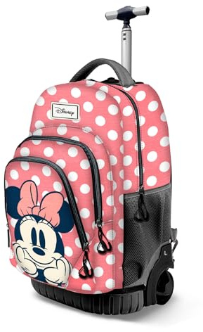 Disney Unisex Kinder Disney Fan Gts Trolley-Rucksack Fan GTS Trolley-Rucksack Closer, Minnie Rosa, Einheitsgröße