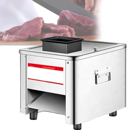 Cortador De Carne,MáQuina De Corte De Carne,EléCtrica Cortador De Carne EléCtrica Cuchilla De 2.5-20 Mm,MáQuina De Corte Corte De Carne Y Cordero De 850w,Carne Asada,Cerdo,JamóN,Cortadora,2.5mm