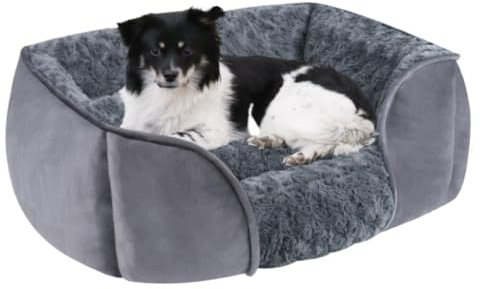 Katzenbett Haustierbett Hundebetten, waschbar, beruhigendes Hundebett, orthopädisches Hundebett, wärmend, weich schlafendes Welpenbett, langlebiges Haustierbett Hundesofa Schlafen ( Color : B , Size :