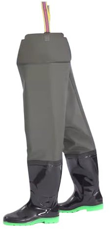 Watstiefel Outdoor-Angelstiefel Hüft-Watstiefel Für Männer Und Frauen, wasserdichte PVC-Hüftstiefel Für Ackerland/Angeln/Jagen/Waten(42 EU)