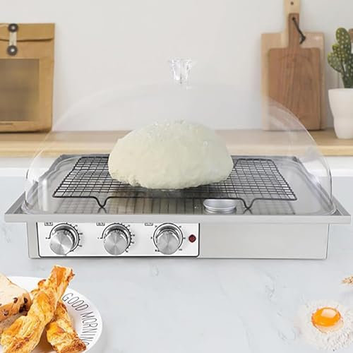 JMOZHCD Máquina de fermentación de Pan para el hogar, Completamente automática, Caja para Hornear Bollos al Vapor, Caja de fermentación de Yogurt Comercial ()