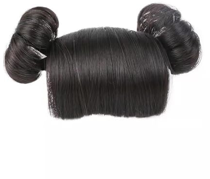 NVOQILIN Bun Headbands Infants Wig Bangs Chignons Hairpiece 1-4T Girls Boy Headwear Lovely Buns Hairband Decors