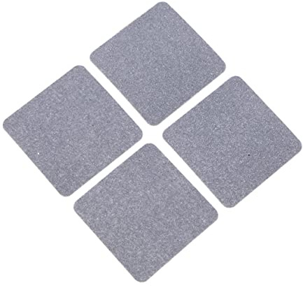 COLLBATH 4 Stück Antirutschmatten Für Waschmaschine Anti Vibrations Pads 5x5cm Fußpolster Schützende Waschmaschinenunterlage Für Stabilität Und Geräuschdämpfung