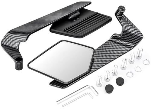 Espejo Retrovisor Compatible Con Para Z750 Para Z800 Para Z1000 Espejos Retrovisores De Motocicleta Espejos De Extremo De Barra De Motocicleta Espejo De Manillar De Motocicleta