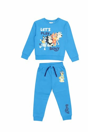 Bluey, Boys Tracksuit, Blue, Age 12 Months - 6 Years