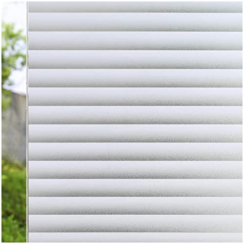 CottonColors Privacy Window Film Static Cling Frosted Glass Stickers Self Adhesive Static 3D Deocration Clings Non-adhesive Office and Home Glass Film, 90x200CM