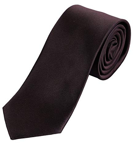 DonDon Krawatte 7 cm für Herren klassische Krawatte für Büro oder festliche Veranstaltungen