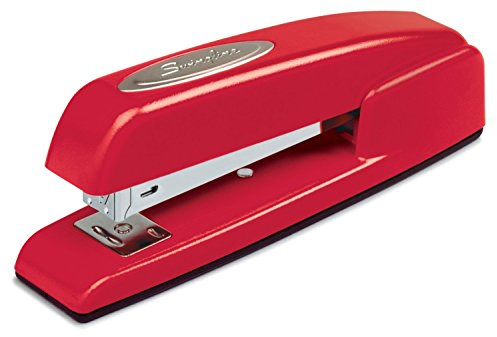 Swingline Staplers, 747, Business, Manual, 25 Sheet Capacity, Desktop, Rio Red, Case of 6