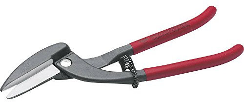 NWS 070 – 12 – 300 Número 70 – 12 Pelican, Plata/Rojo, tijeras de hojalatero 300 mm