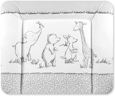 Julius Zöllner Wickelauflage Softy 75 x 85 cm, standard 100 av Oeko-Tex, Safari