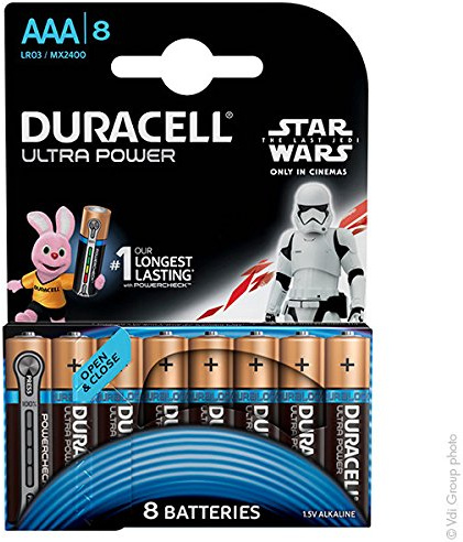 Duracell Ultra Power 8 AAA 1,5 V Alkaline-Batterien