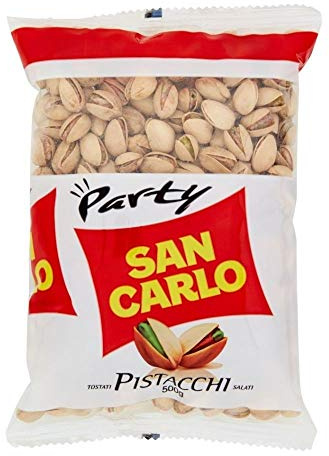 San Carlo Pistacchi tostati salati 12 buste da 500 gr