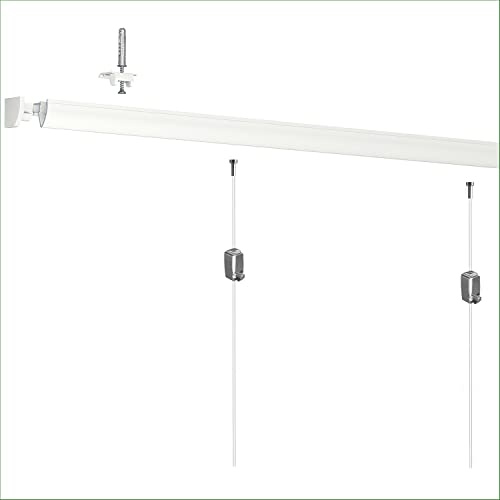 STRÜSSMANN Decken Bilderschienen Set | UP | Komplett Set (2 Meter Set)