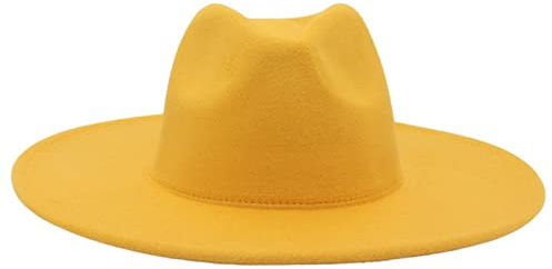 Faringoto Fedora-Hut für Damen, Winter, luxuriös, für Damen
