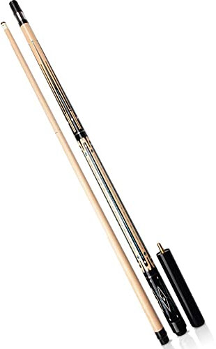 EHAYAS Snooker Queue 57-Zoll-Billard-Queue aus Hartholz, kanadischer Ahorn, 18–20 Unzen mit 11,5-mm-Spitze, Billard-Bar-Pool-Sticks